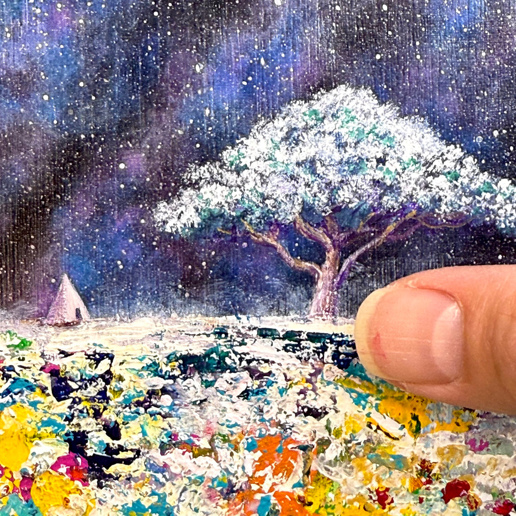 絵画 Earth Where the Universe Touches the Earth (SM) – ZiNART STORE
