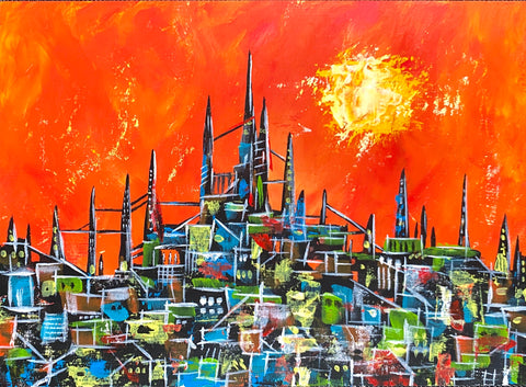 Burning City of the Future (F4)