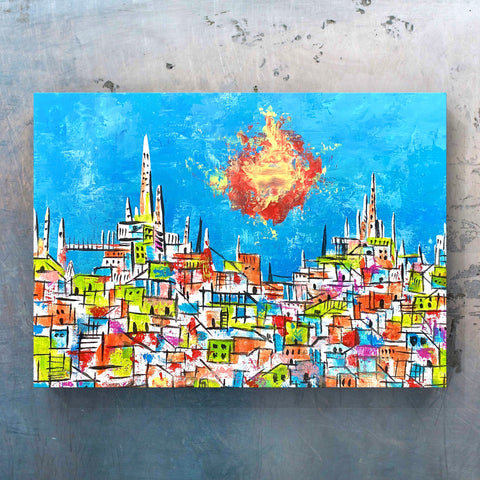 Summer Sky and Fireball City (F4)
