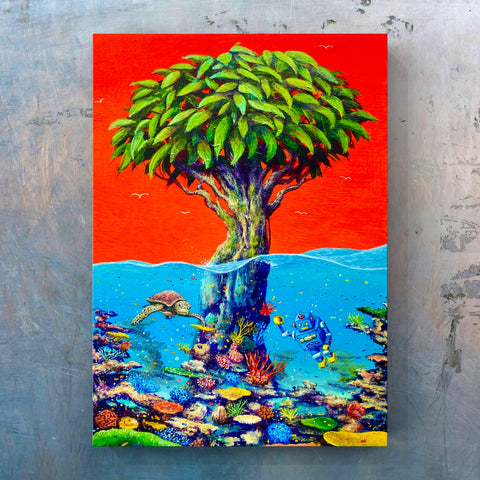 Underwater exploration of tree islands (SM)