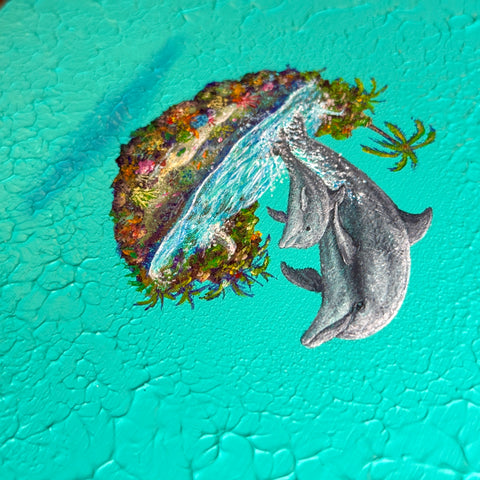 Dolphin Mother and Calf "float" (S0)