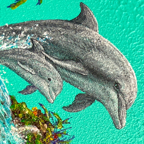 Dolphin Mother and Calf "float" (S0)