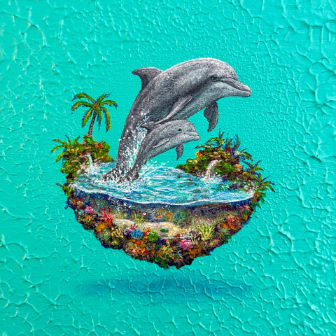 Dolphin Mother and Calf "float" (S0)