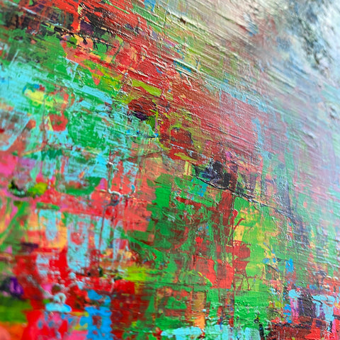 The town on the hill with color erosion (F4)
