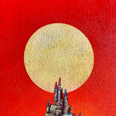 Castle town at sunset (F0)