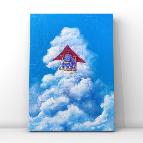 Swimming in the air Tin robot (SM)