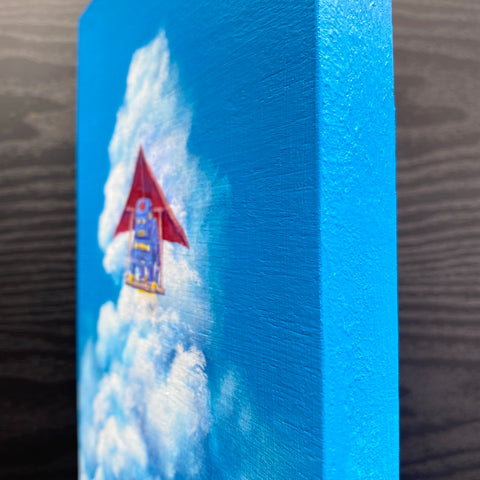 Swimming in the air Tin robot (SM)