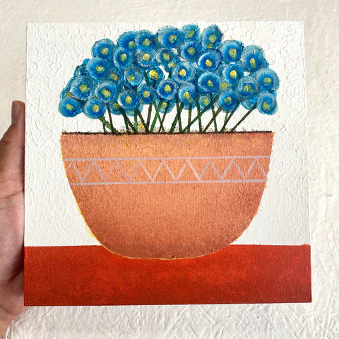Holiday Blue flowers (S0)
