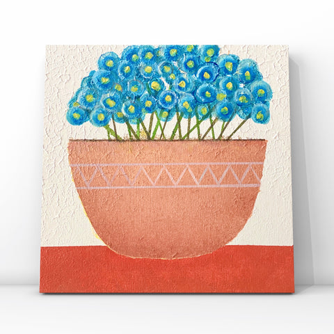 Holiday Blue flowers (S0)