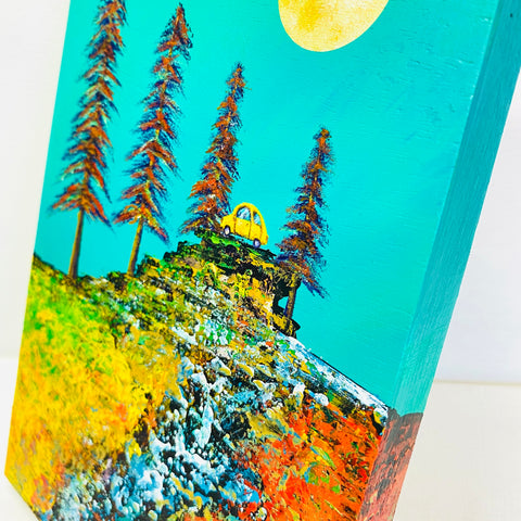 The Moon's Journey in the Green Sky (SM)