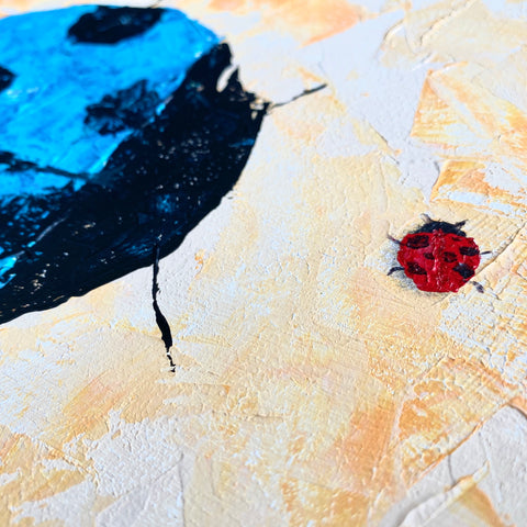 Lady bug Blue 001 (F6)