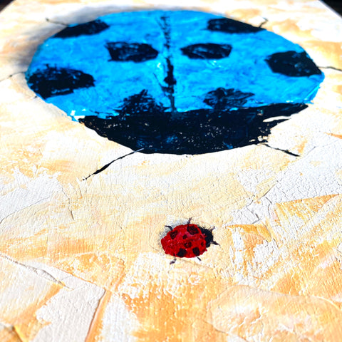 Lady bug Blue 001 (F6)