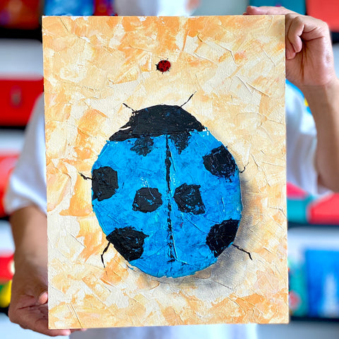 Lady bug Blue 001 (F6)