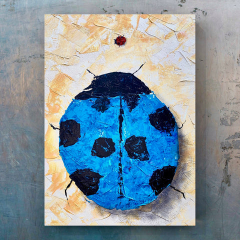 Lady bug Blue 001 (F6)