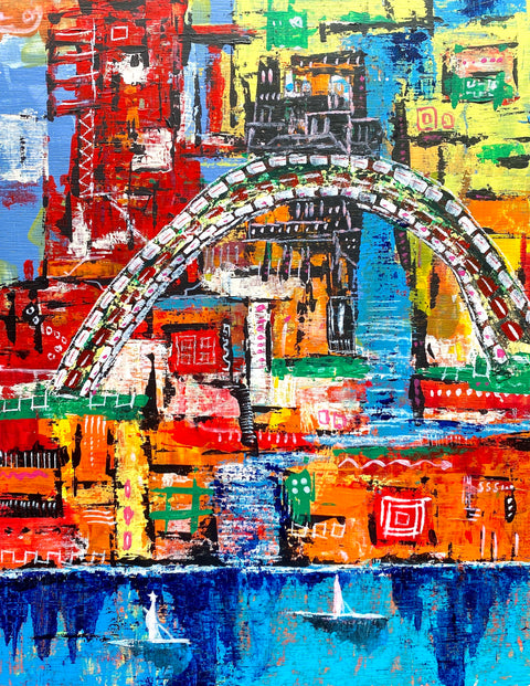 At the foot of the bridge (F6)