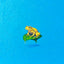 Golden Tree Frog and Leaf “float” (S0)