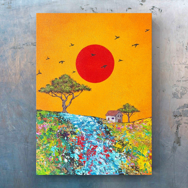 絵画 art Whisper of the Sunset – ZiNART STORE