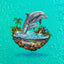 Dolphin Mother and Calf  "float" (S0)